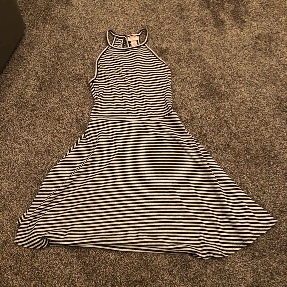 Target striped halter dress